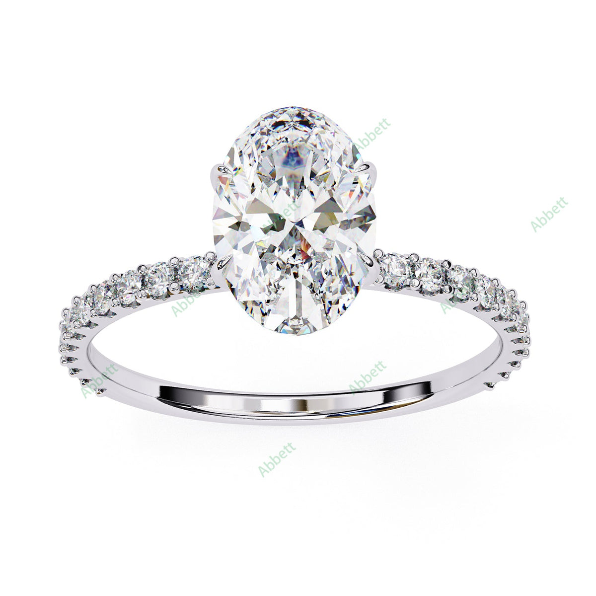 Hidden Halo Engagement Ring ENHI1584