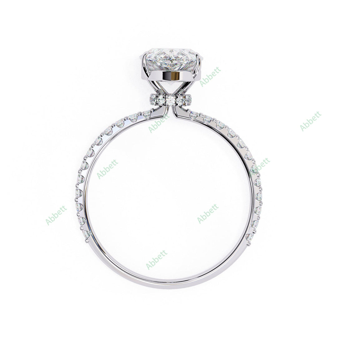 Hidden Halo Engagement Ring ENHI1585