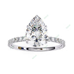 Load image into Gallery viewer, Hidden Halo Engagement Ring ENHI1585