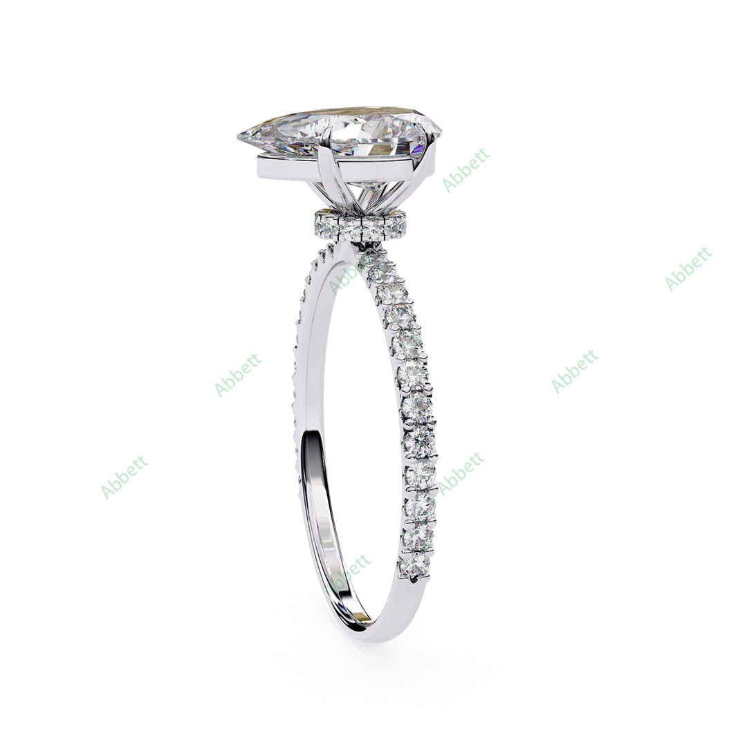Hidden Halo Engagement Ring ENHI1585