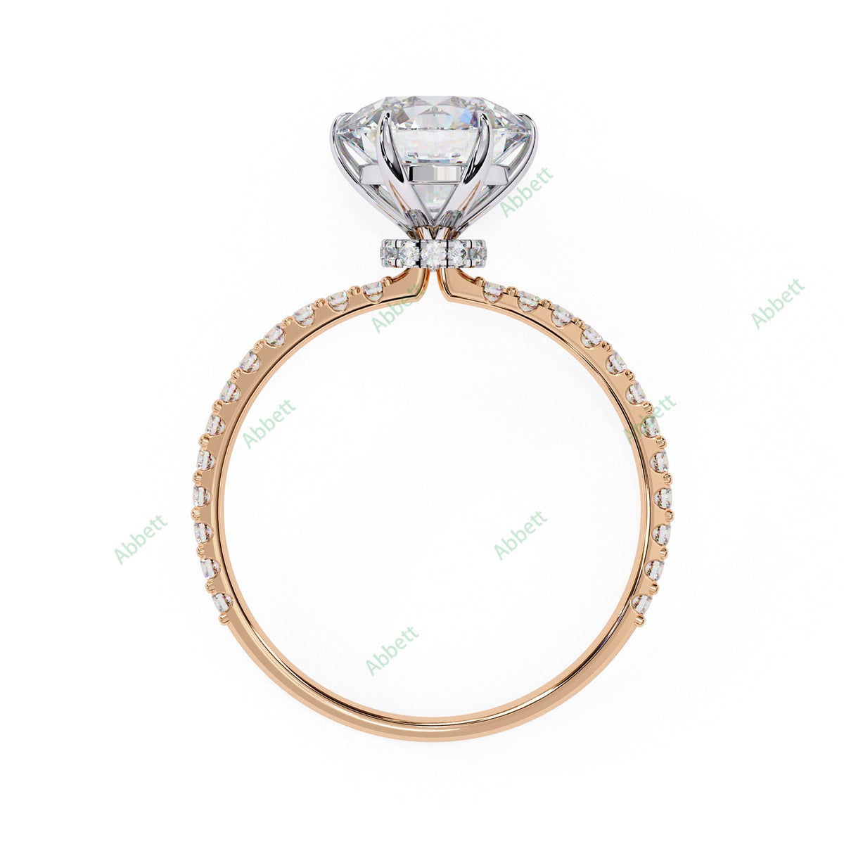 Hidden Halo Engagement Ring ENHI1586