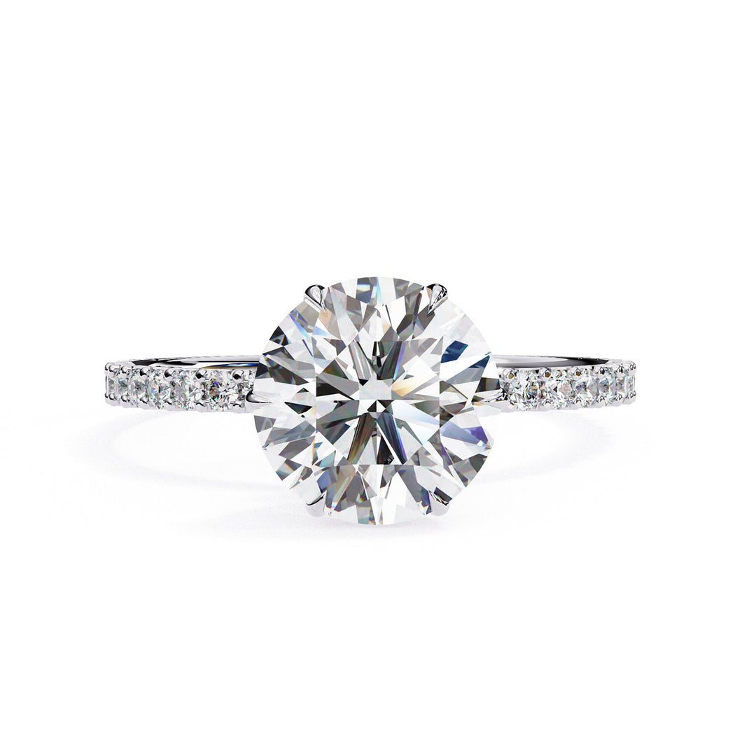 Hidden Halo Engagement Ring ENHI1586