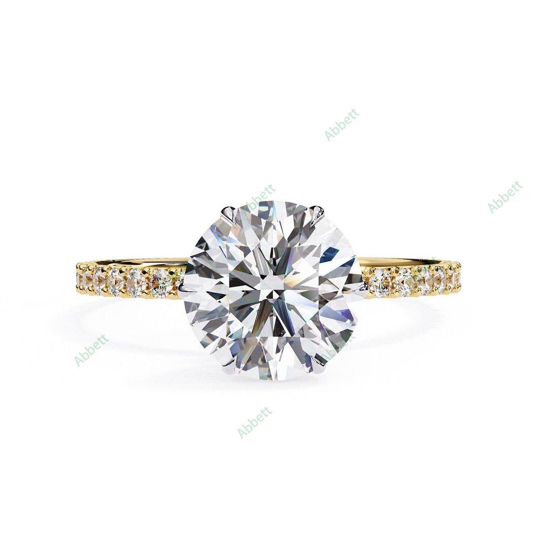 Hidden Halo Engagement Ring ENHI1586