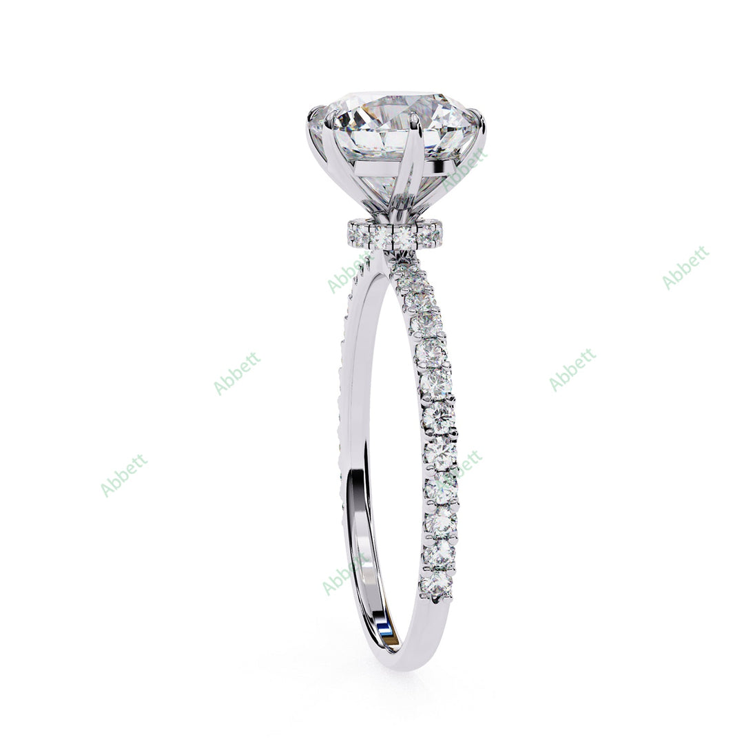 Hidden Halo Engagement Ring ENHI1586