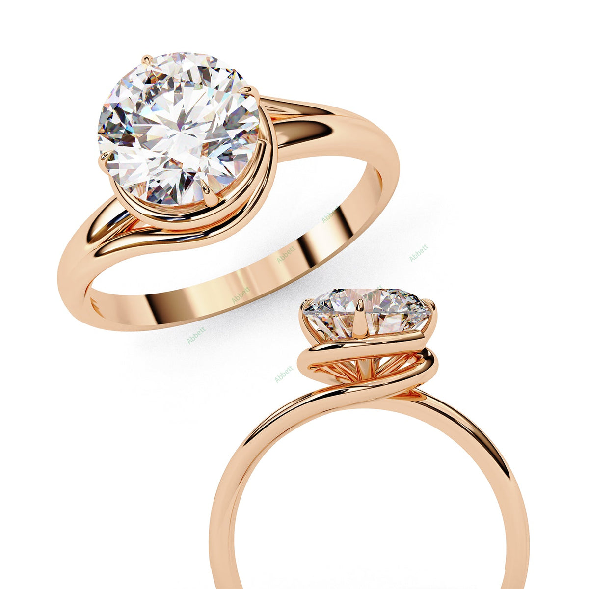 Solitaire Engagement Ring ENSO1074