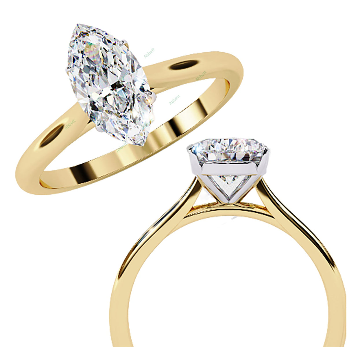 Solitaire Engagement Ring ENSO1149