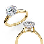 Load image into Gallery viewer, Solitaire Engagement Ring ENSO1150
