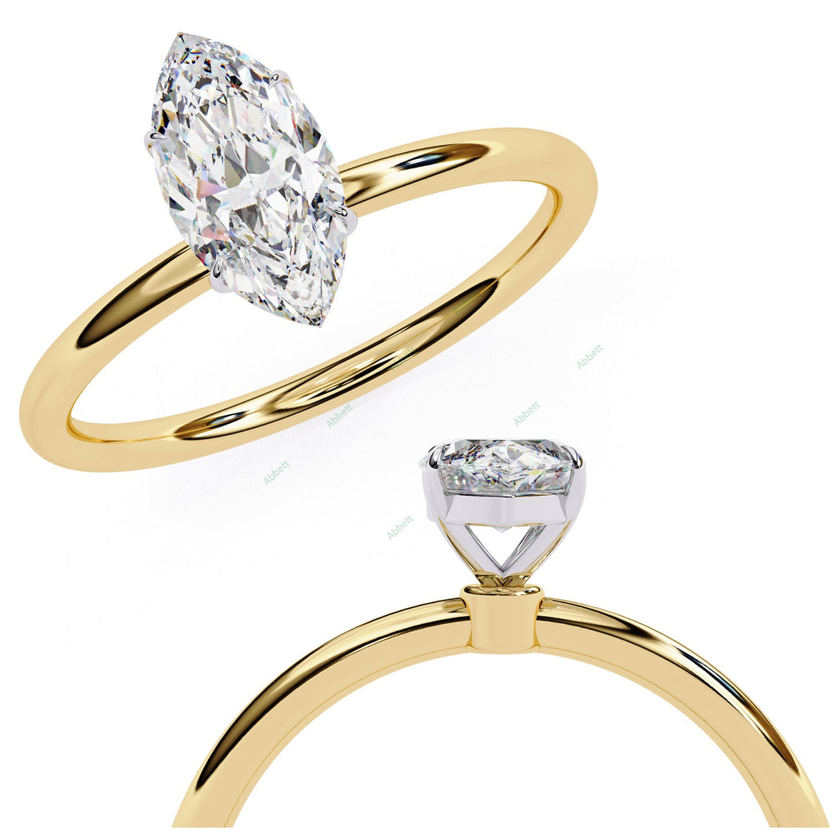 Solitaire Engagement Ring ENSO1578