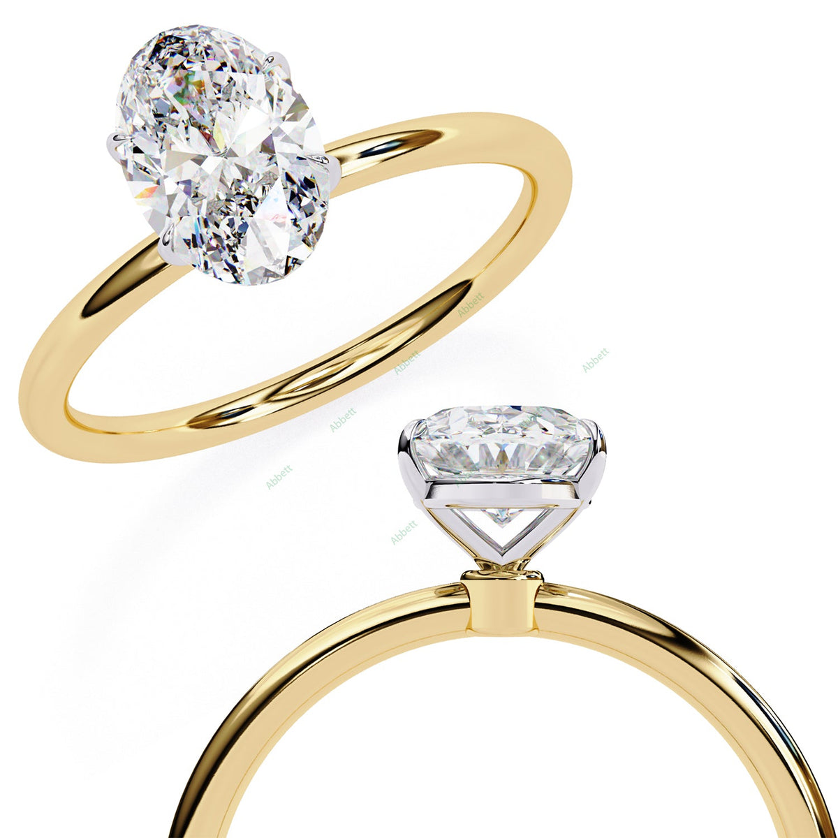 Solitaire Engagement Ring ENSO1580