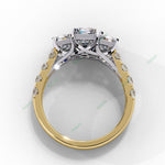 Load image into Gallery viewer, Three Stone Engagement Ring ENTH1055
