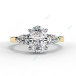 Load image into Gallery viewer, Three Stone Engagement Ring ENTH1060
