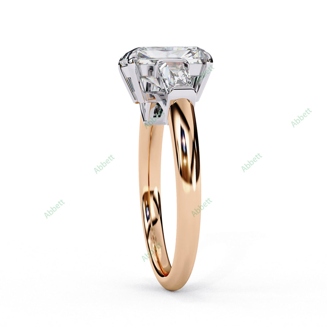 Three Stone Engagement Ring ENTH1061