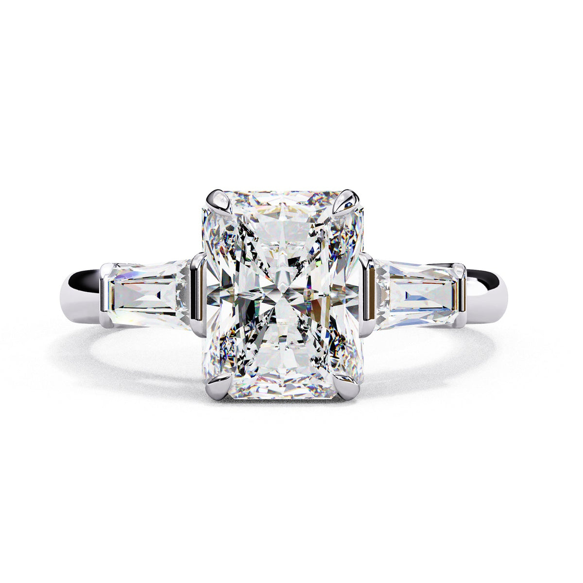 Three Stone Engagement Ring ENTH1061