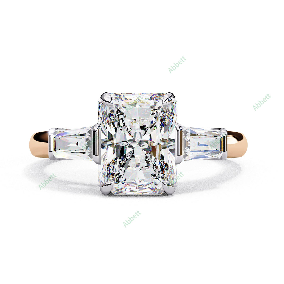 Three Stone Engagement Ring ENTH1061