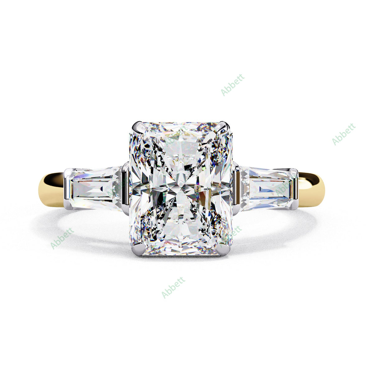 Three Stone Engagement Ring ENTH1061