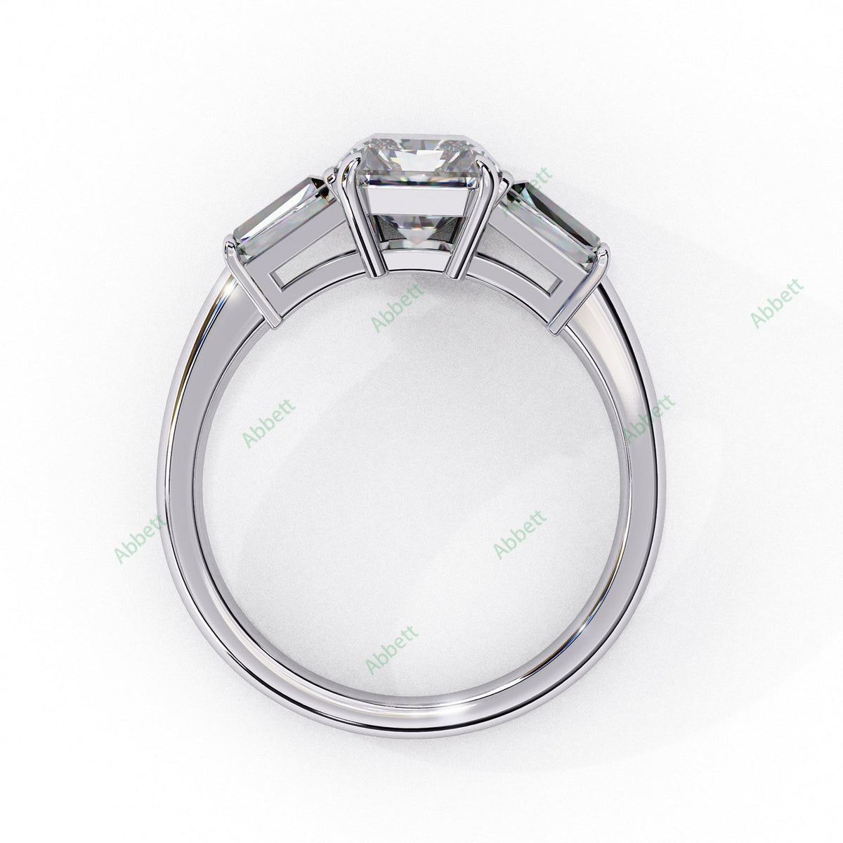 Three Stone Engagement Ring ENTH1061