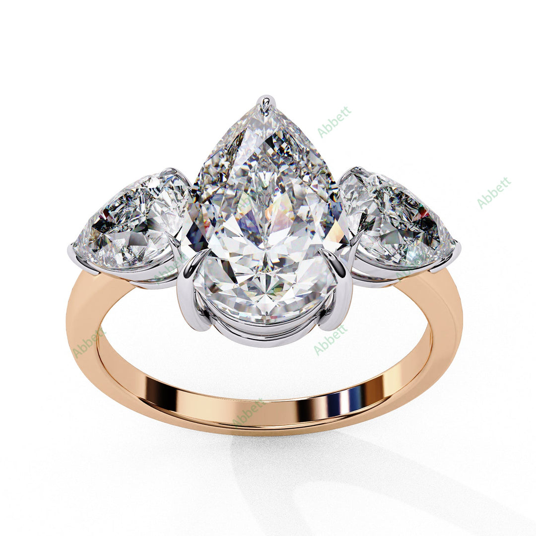 Three Stone Engagement Ring ENTH1062