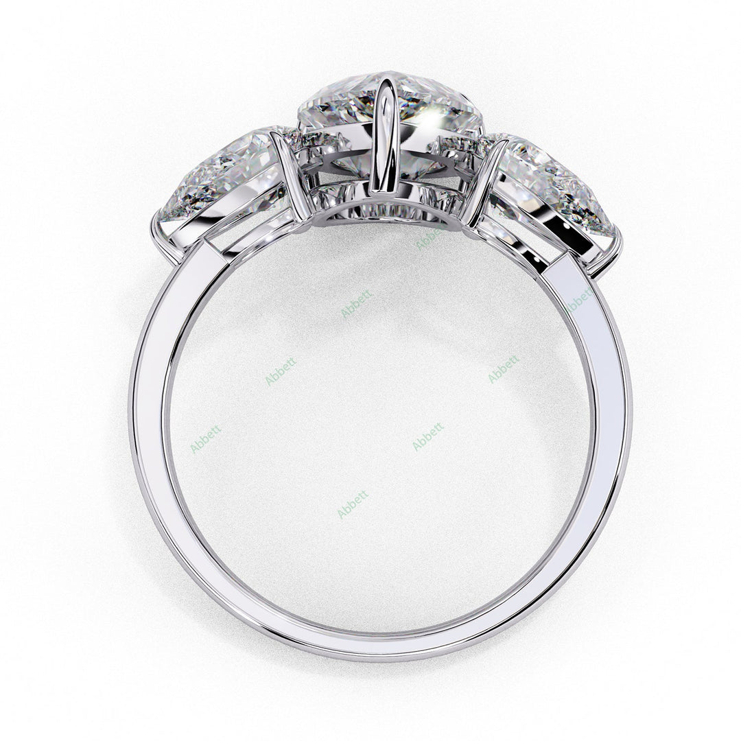 Three Stone Engagement Ring ENTH1062