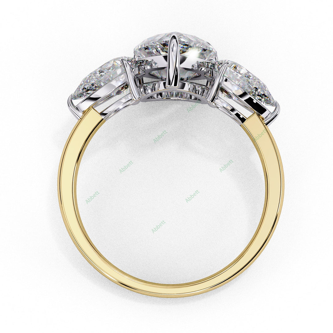 Three Stone Engagement Ring ENTH1062