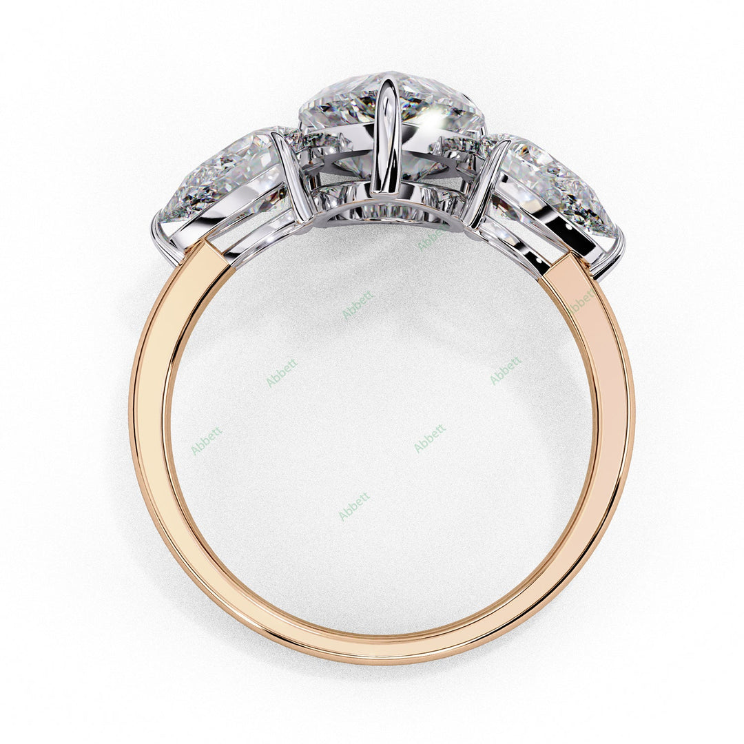 Three Stone Engagement Ring ENTH1062