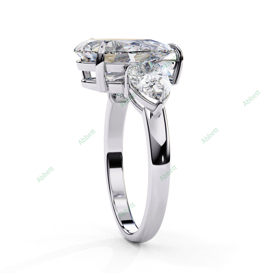 Three Stone Engagement Ring ENTH1062