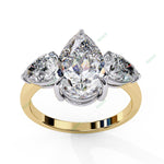Load image into Gallery viewer, Three Stone Engagement Ring ENTH1062
