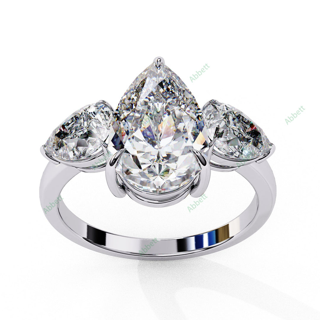 Three Stone Engagement Ring ENTH1062