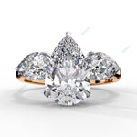Load image into Gallery viewer, Three Stone Engagement Ring ENTH1062
