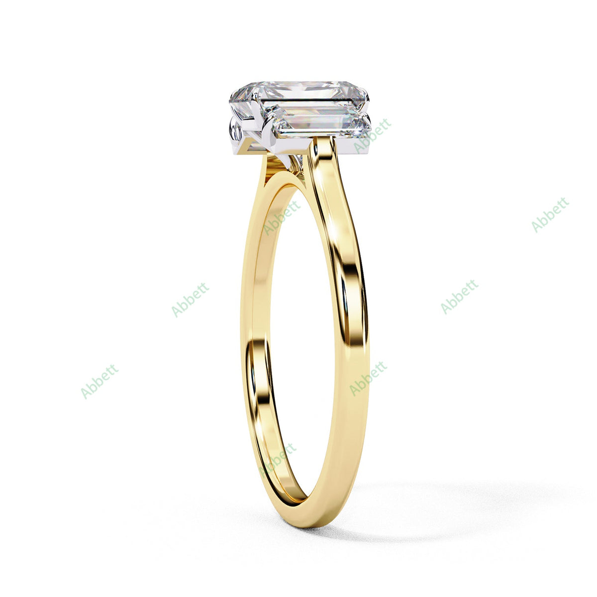 Three Stone Engagement Ring ENTH1064