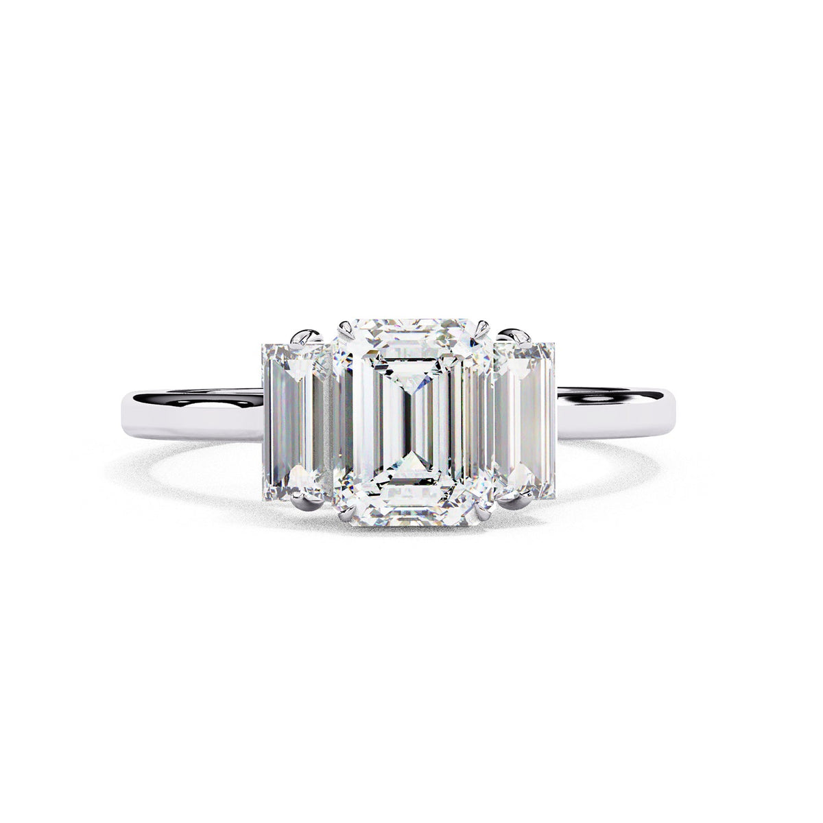 Three Stone Engagement Ring ENTH1064
