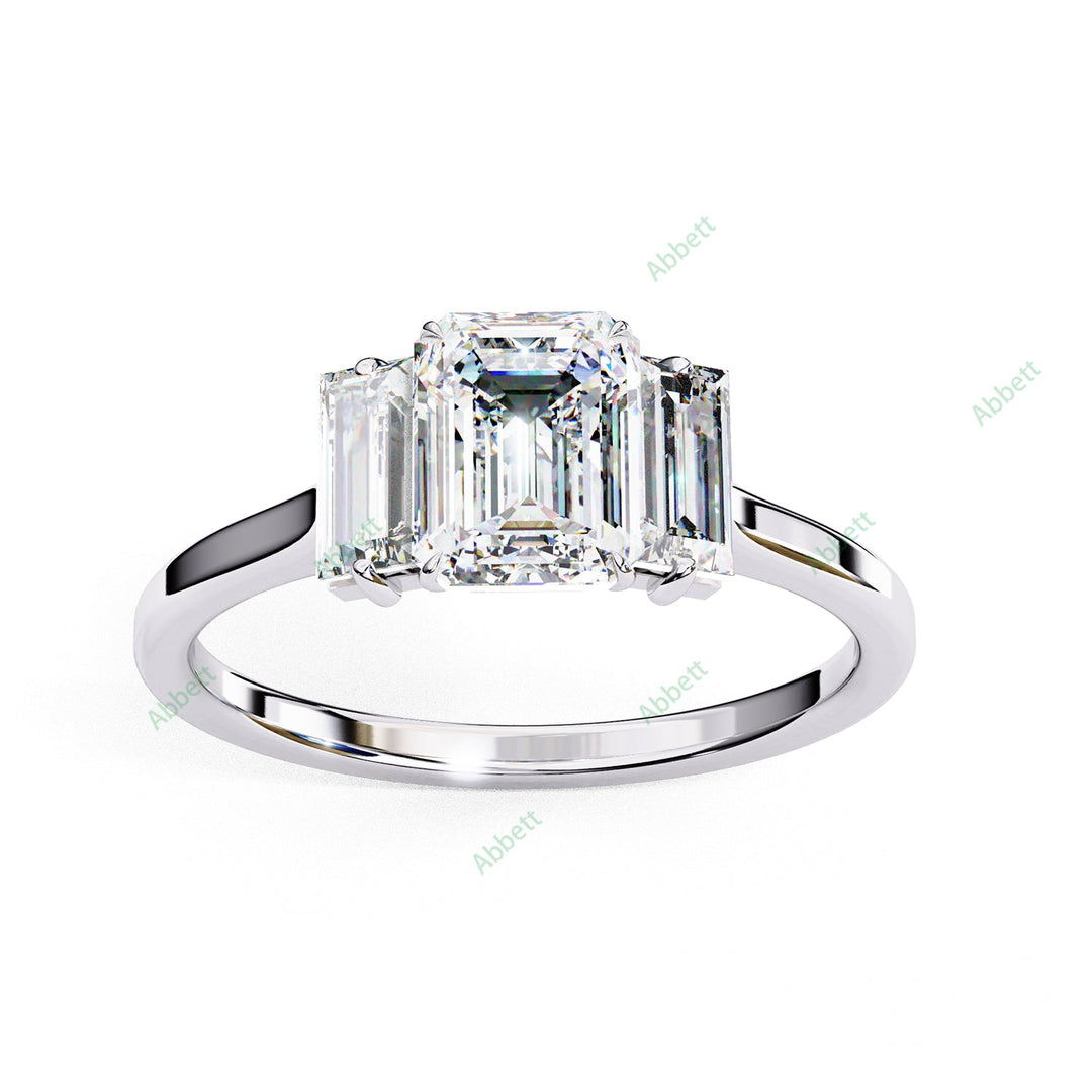 Three Stone Engagement Ring ENTH1064