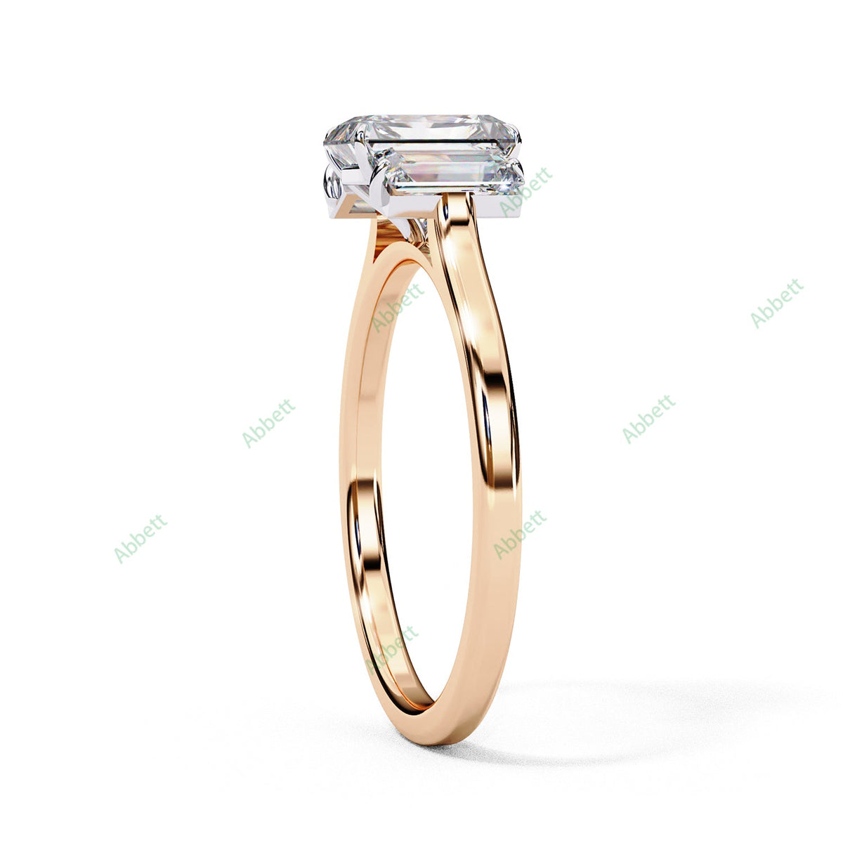 Three Stone Engagement Ring ENTH1064