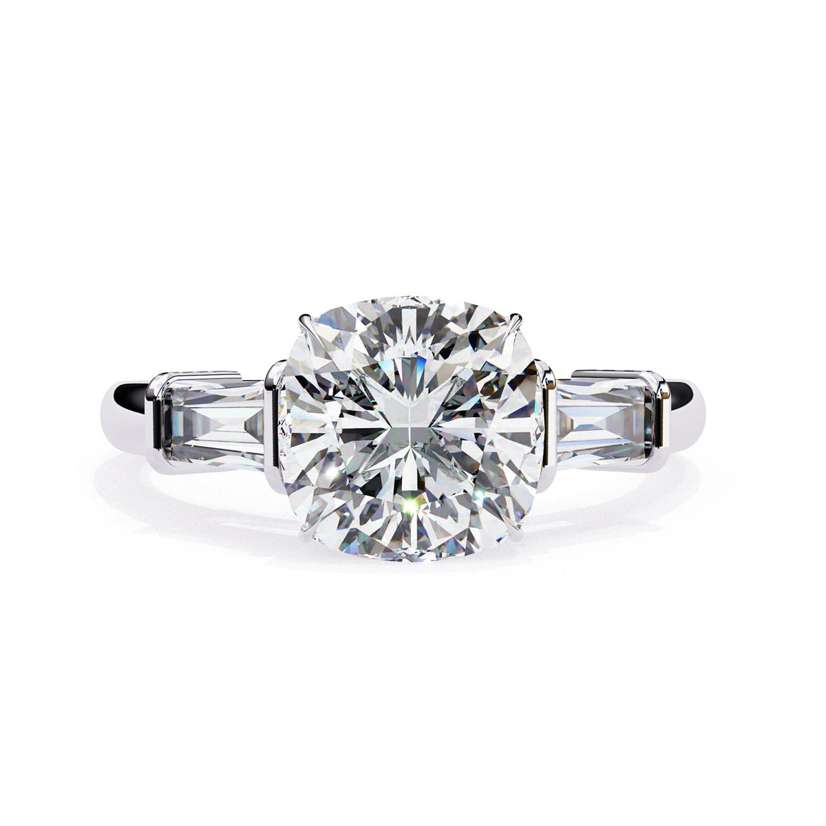 Three Stone Engagement Ring ENTH1100
