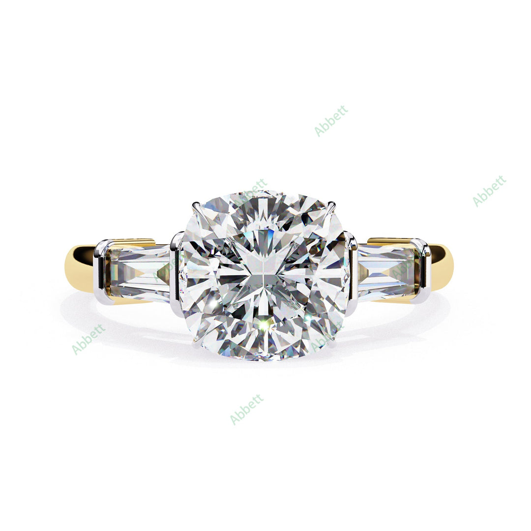Three Stone Engagement Ring ENTH1100