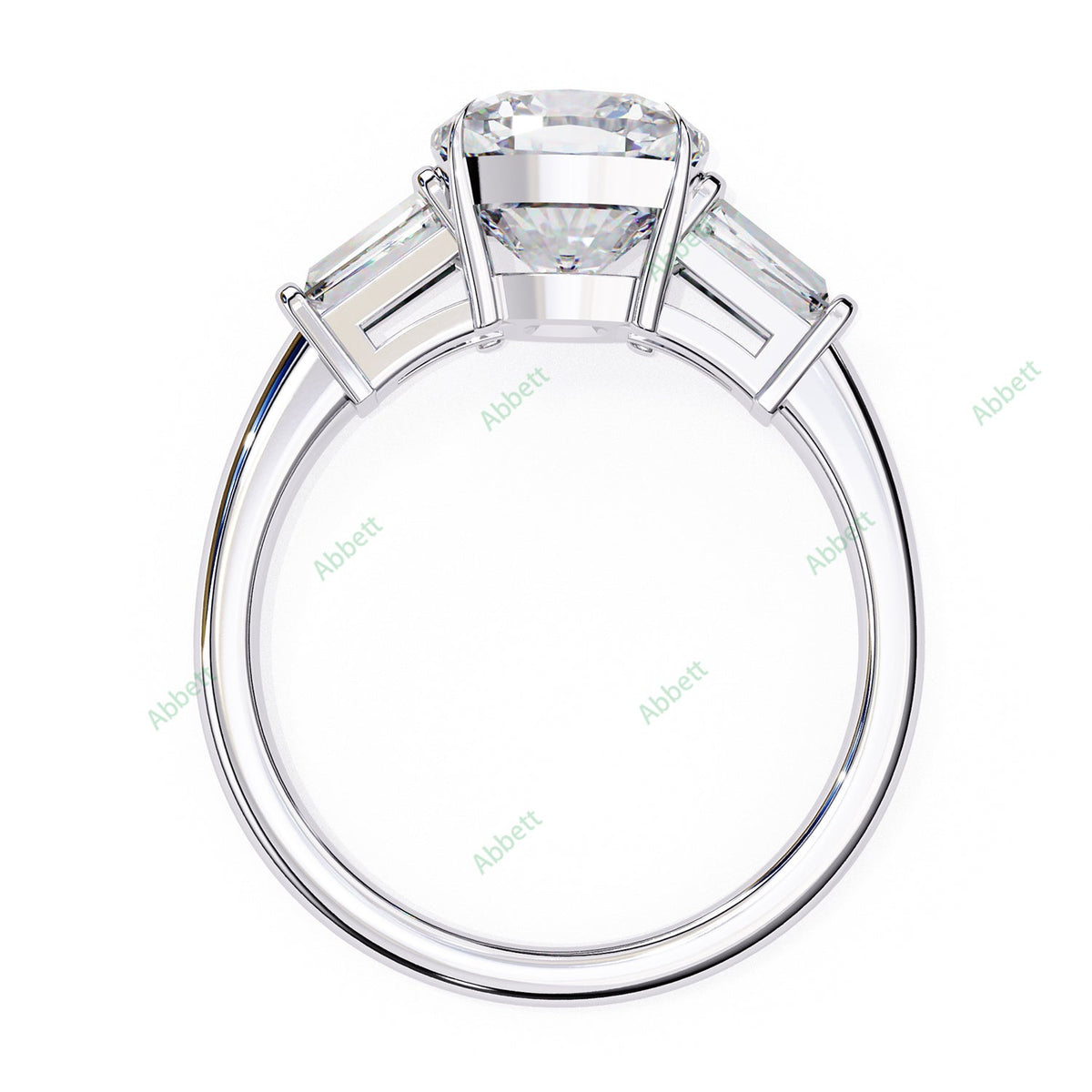 Three Stone Engagement Ring ENTH1100
