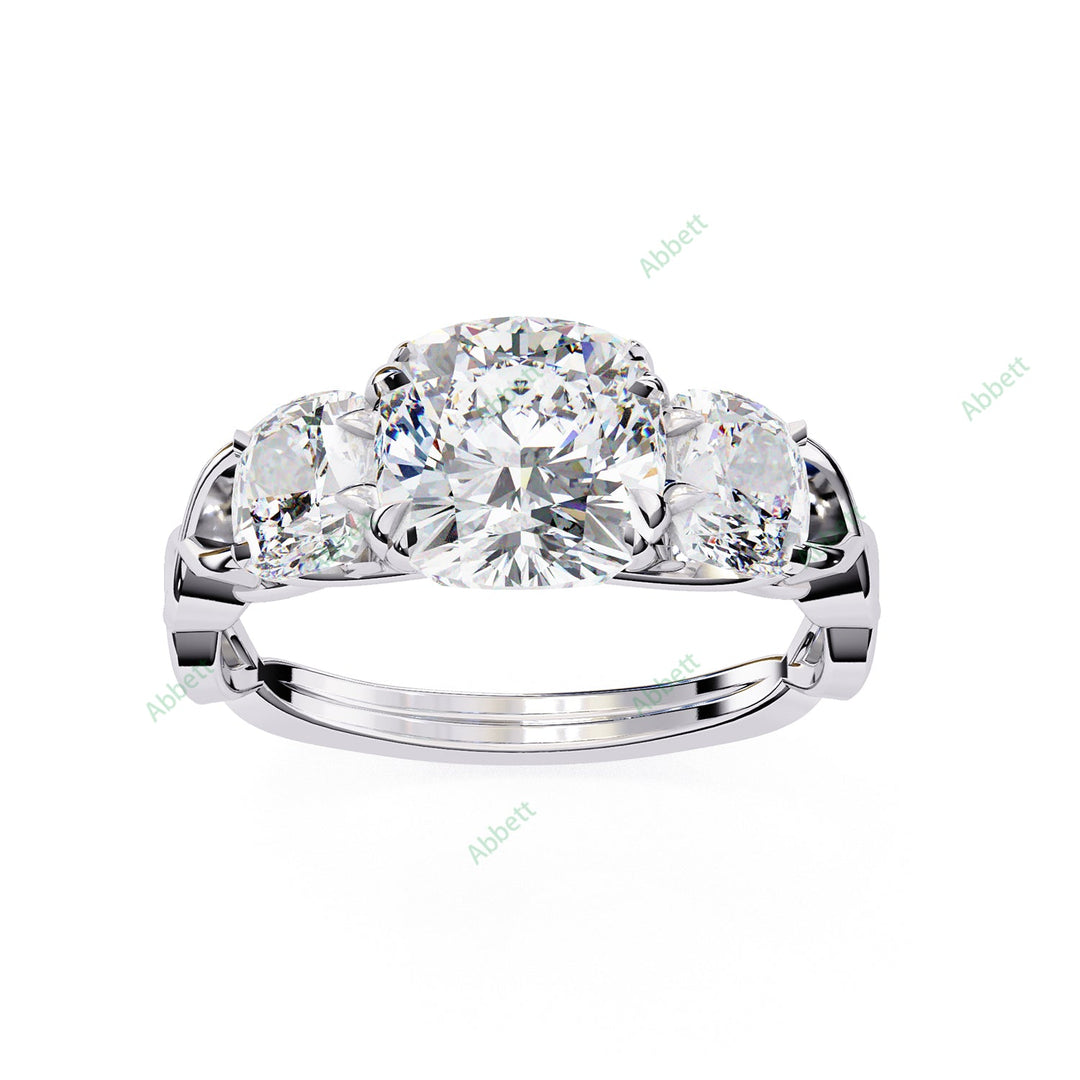 Three Stone Engagement Ring ENTH1101