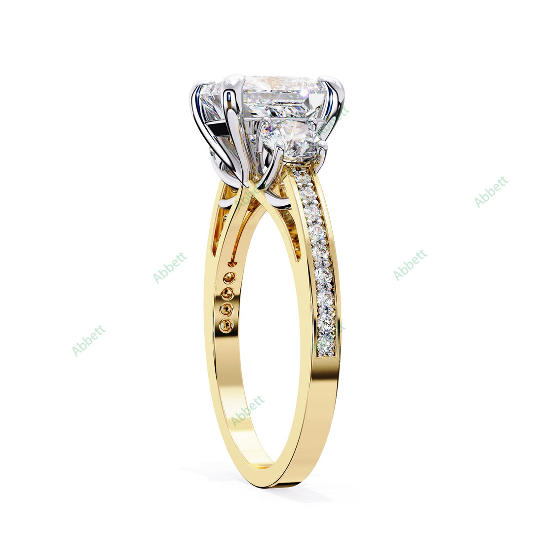 Three Stone Engagement Ring ENTH1104