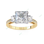 Load image into Gallery viewer, Three Stone Engagement Ring ENTH1104
