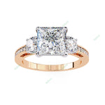 Load image into Gallery viewer, Three Stone Engagement Ring ENTH1104
