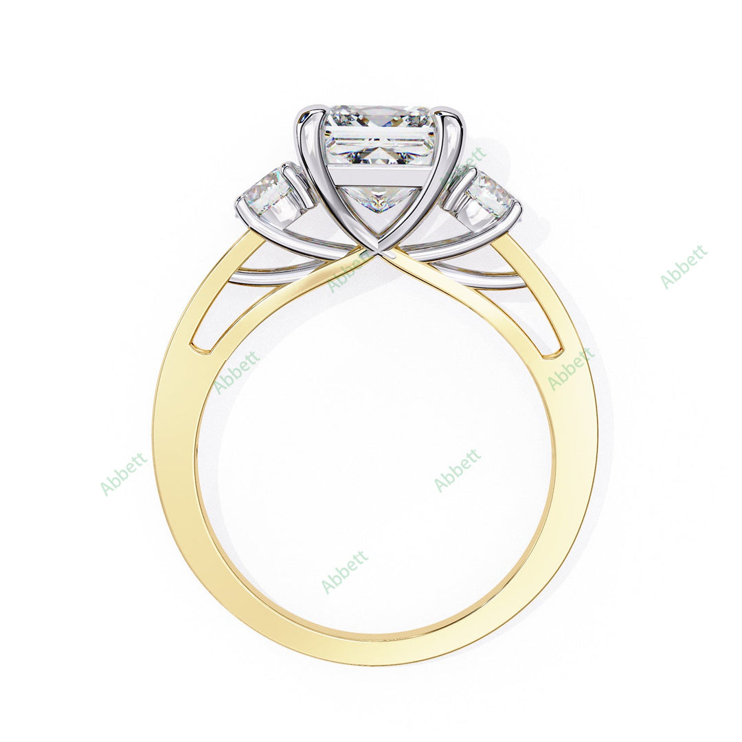 Three Stone Engagement Ring ENTH1104