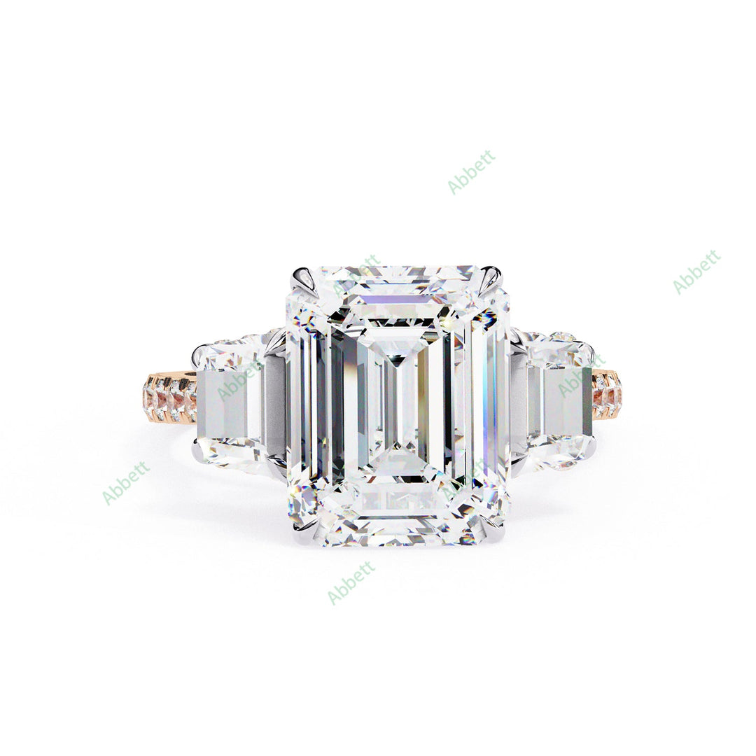 Three Stone Engagement Ring ENTH1108