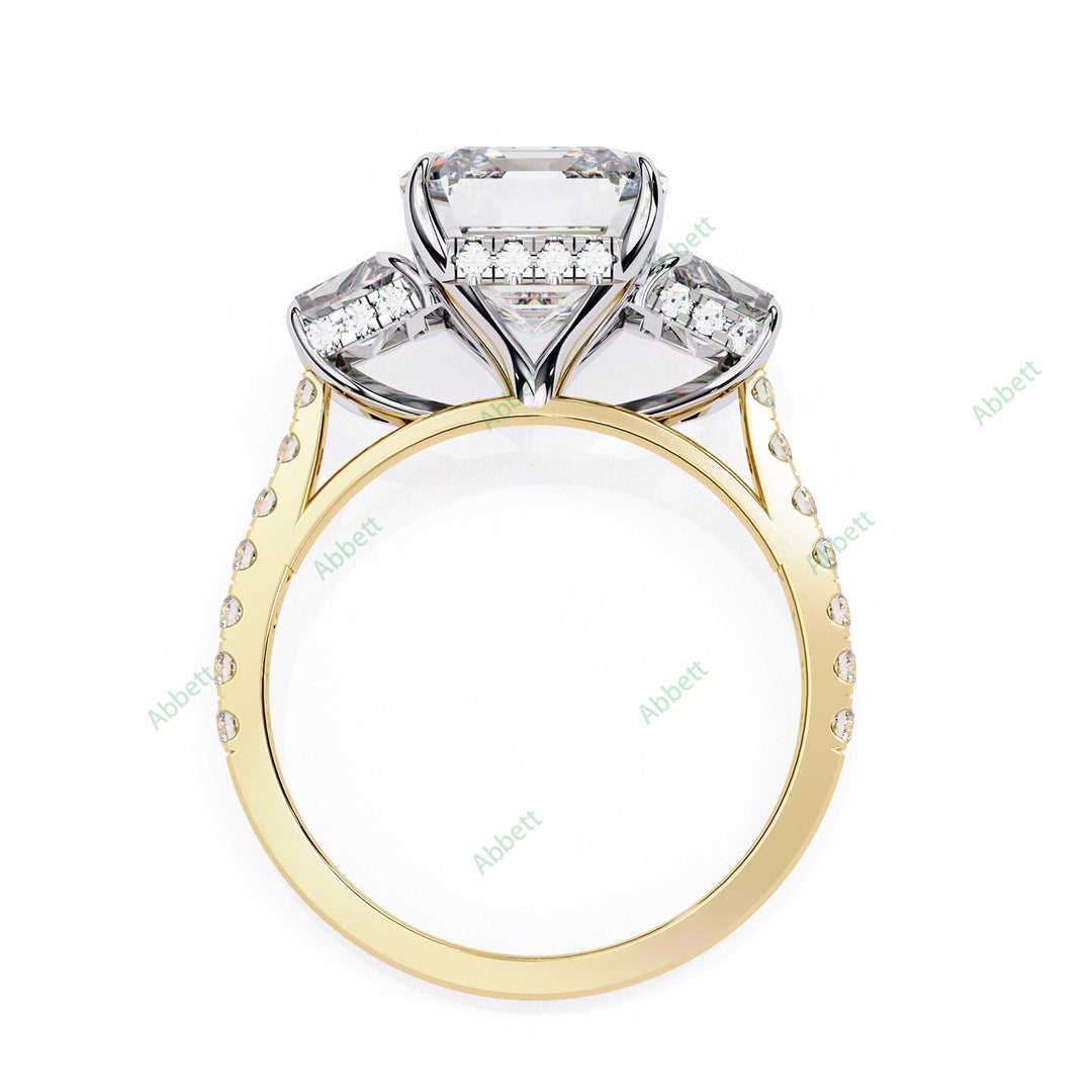 Three Stone Engagement Ring ENTH1108