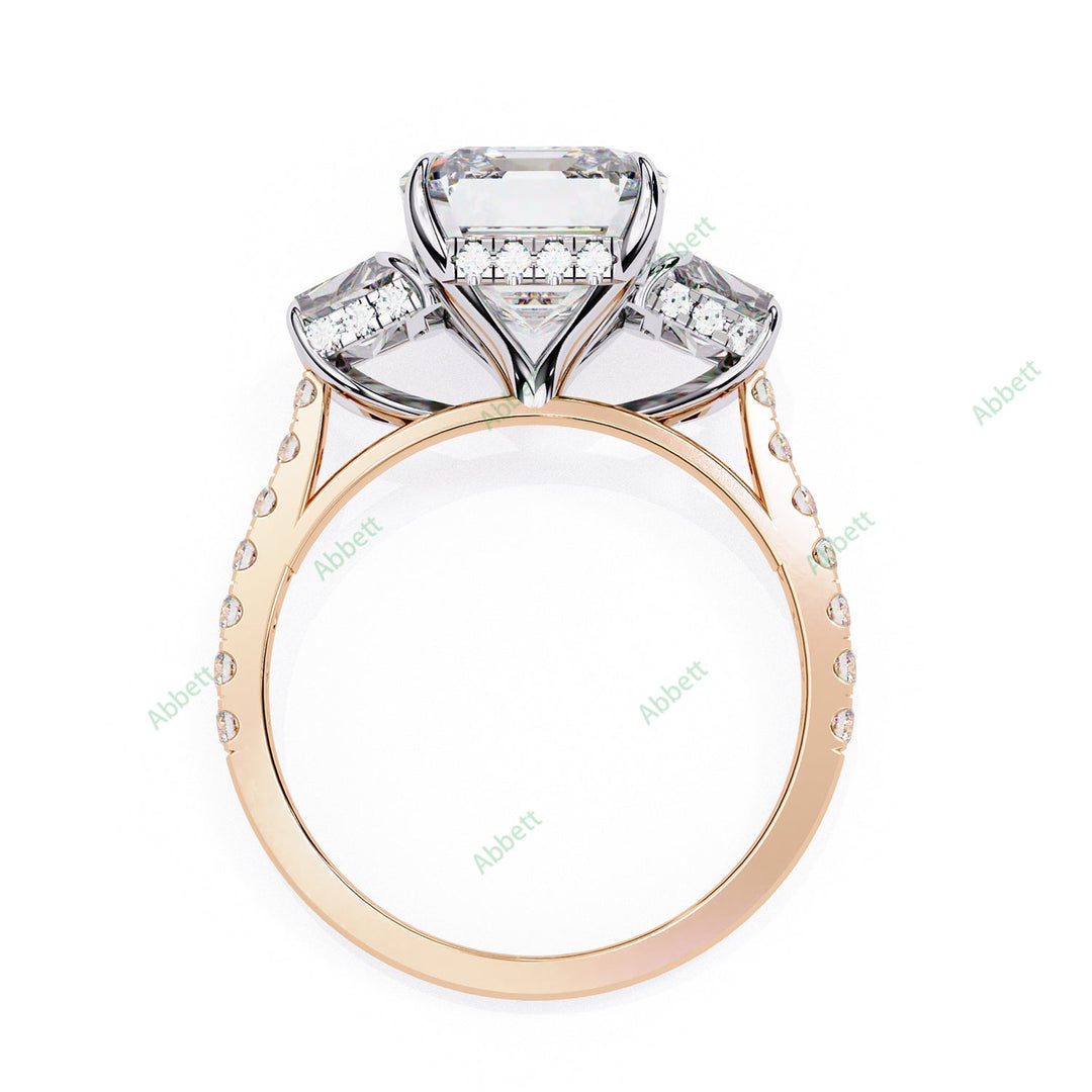 Three Stone Engagement Ring ENTH1108