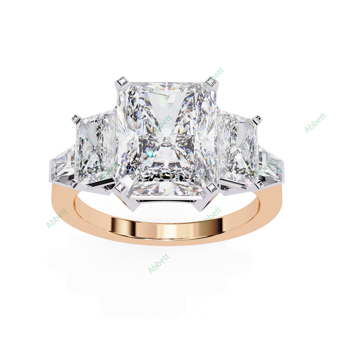 Three Stone Engagement Ring ENTH1110