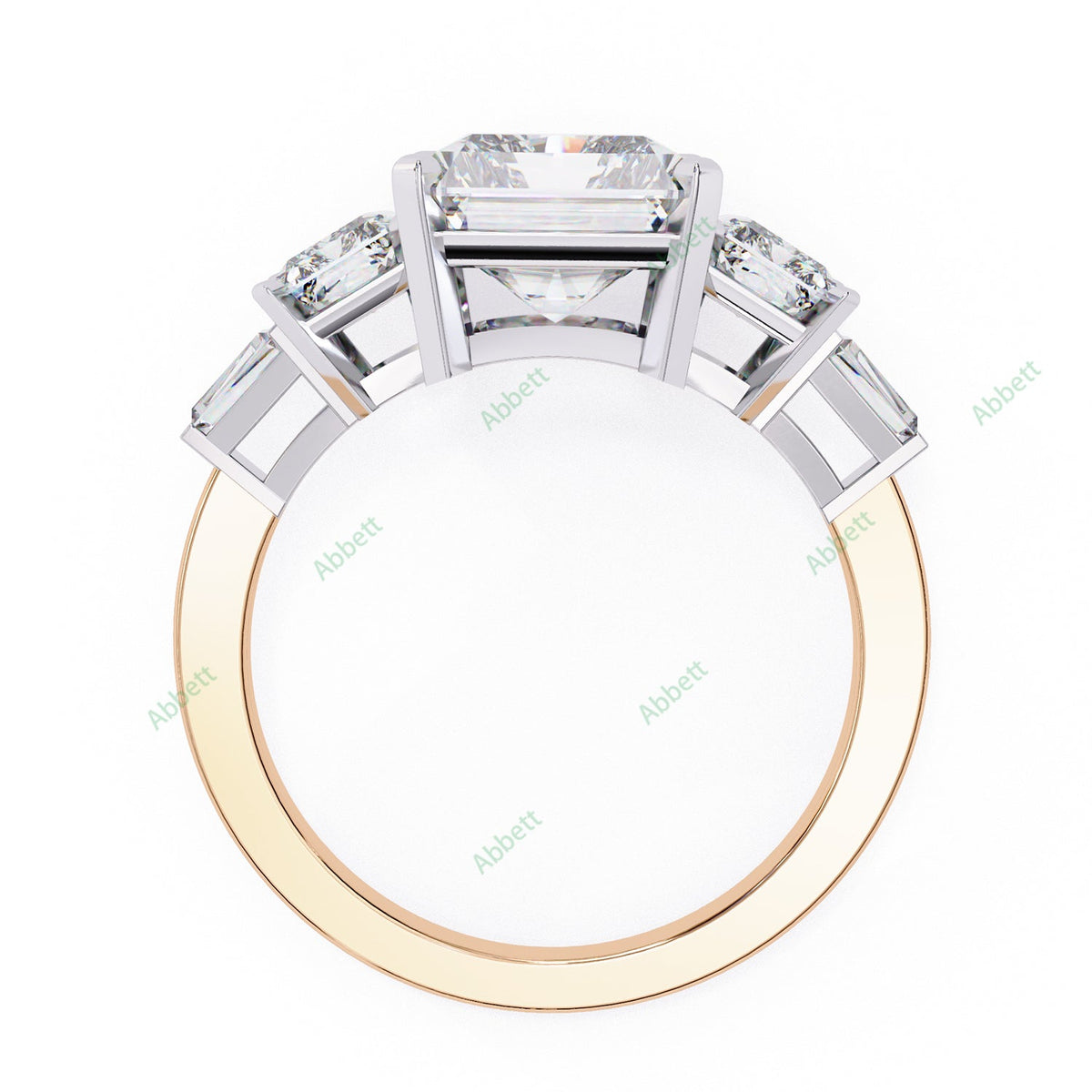 Three Stone Engagement Ring ENTH1110