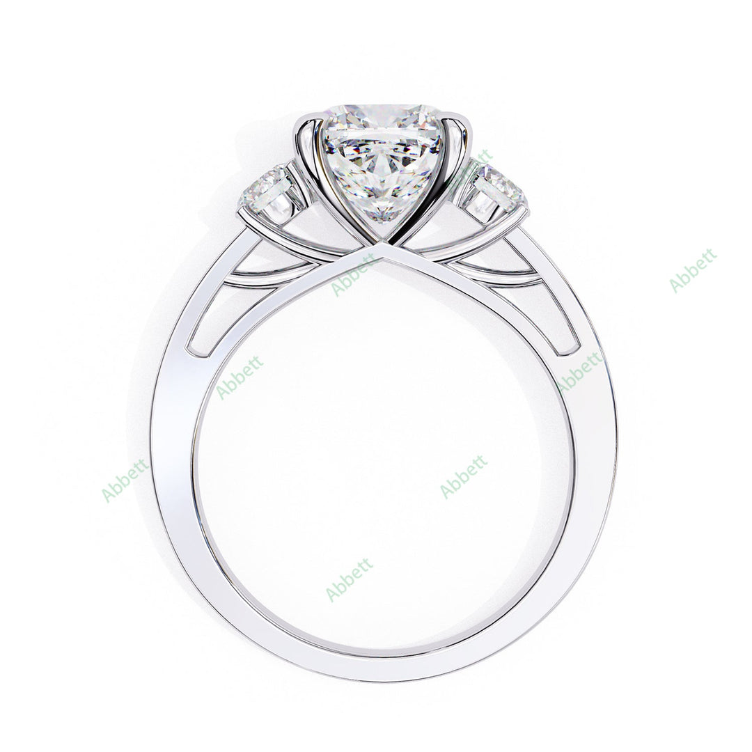 Three Stone Engagement Ring ENTH1114
