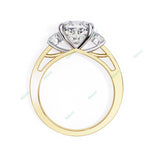 Load image into Gallery viewer, Three Stone Engagement Ring ENTH1114

