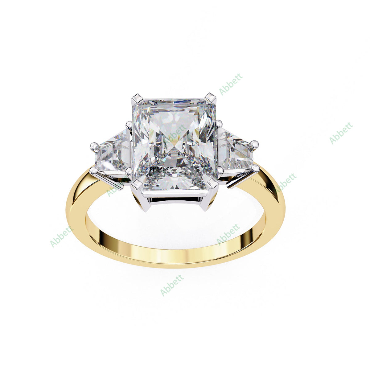 Three Stone Engagement Ring ENTH1115
