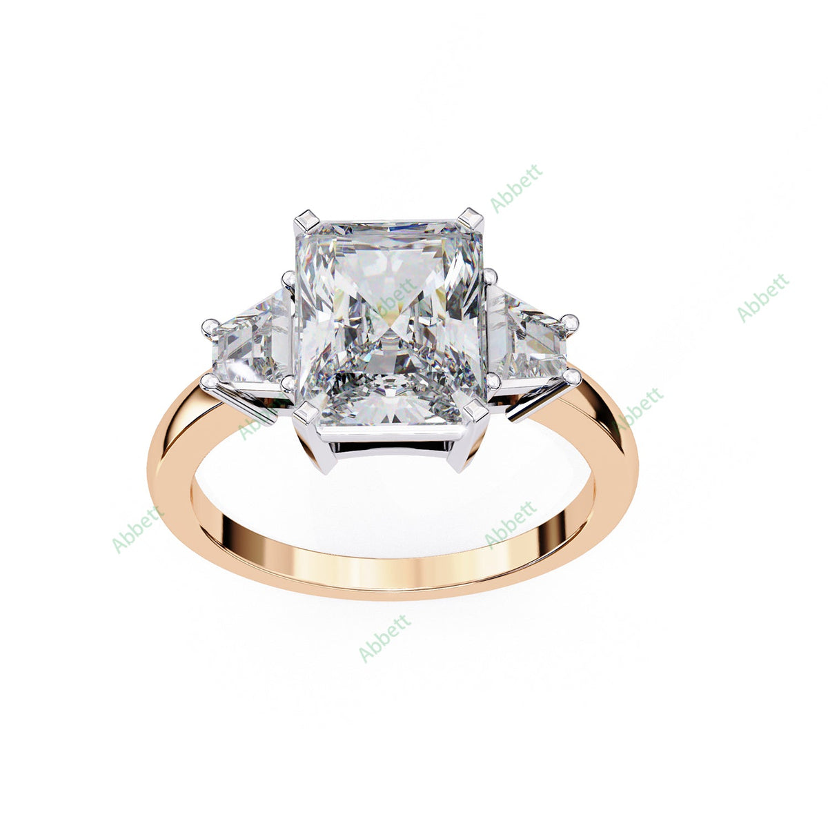 Three Stone Engagement Ring ENTH1115