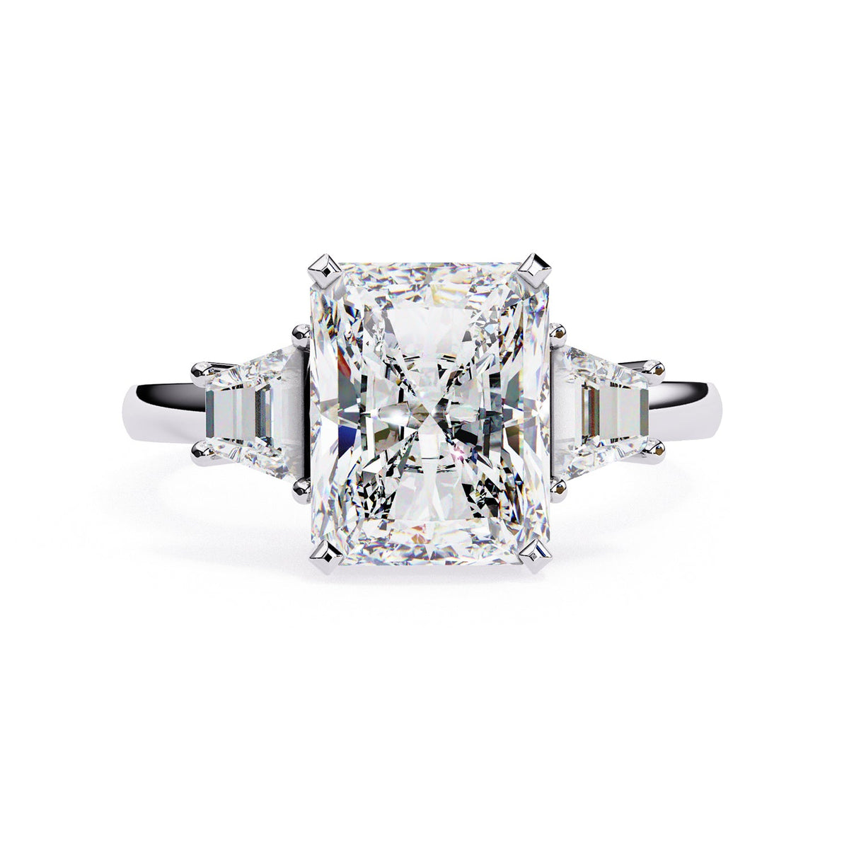 Three Stone Engagement Ring ENTH1115